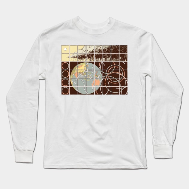 Strange Patterns Long Sleeve T-Shirt by jesse.lonergan